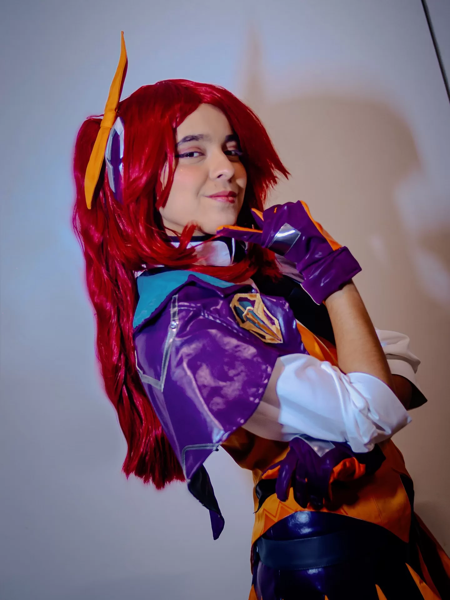 Belo cosplay da Lux Academia de Batalha, de League of Legends - Fersunny 00001