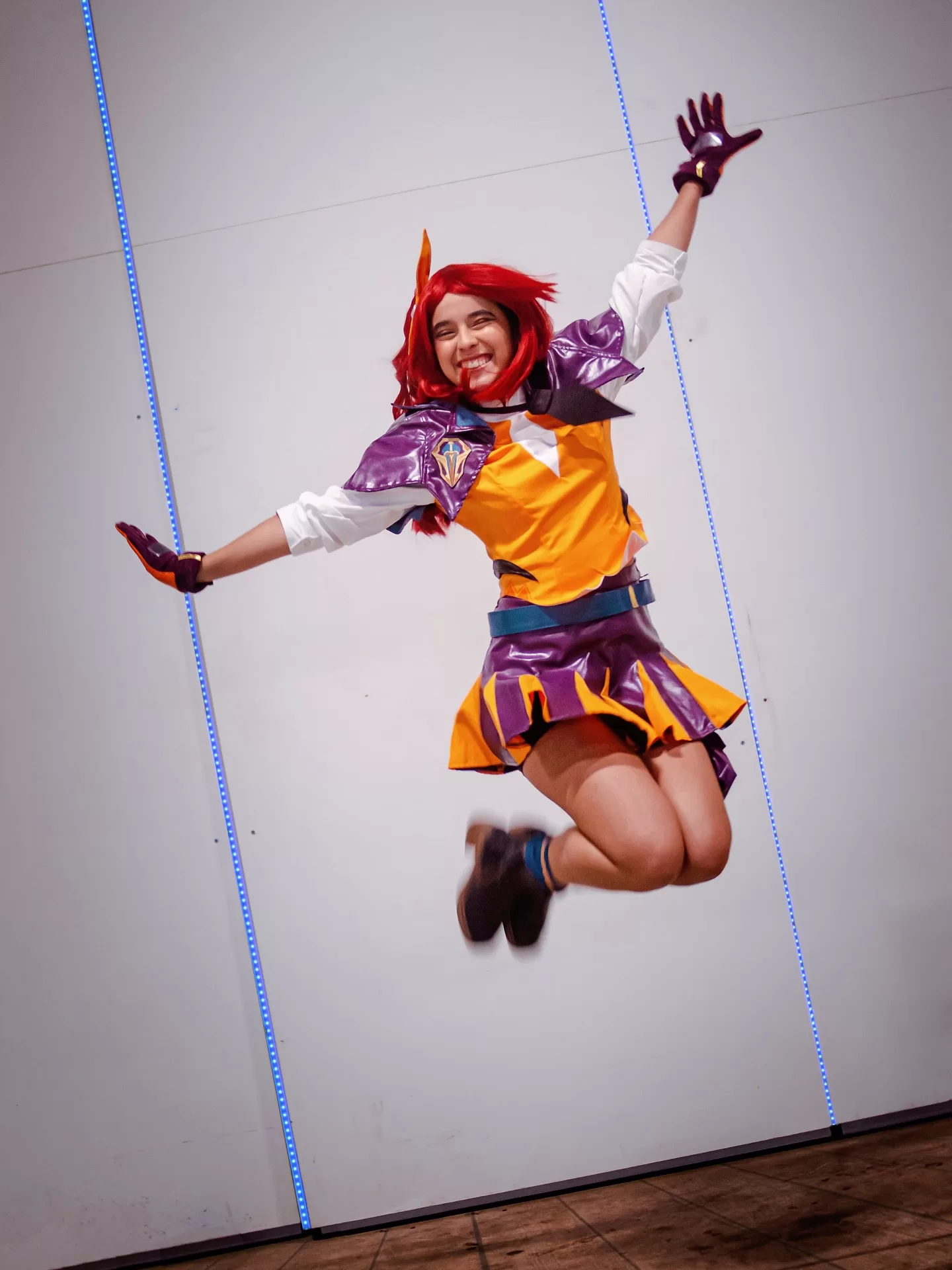 Belo cosplay da Lux Academia de Batalha, de League of Legends - Fersunny 00003