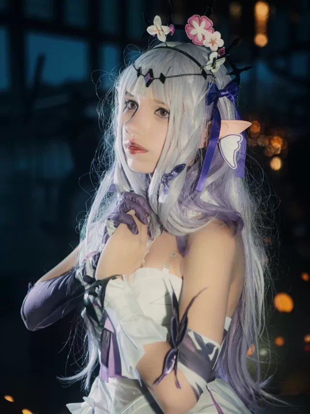 Belo cosplay da Castorice, de Honkai Star Rail